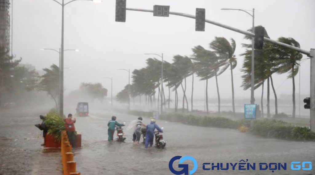 Chuẩn bị kỹ khi chuyển nhà mùa mưa bão