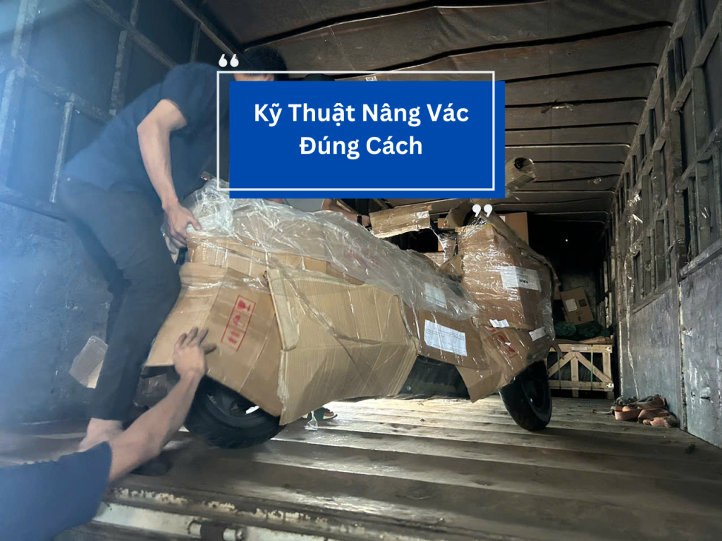 Dịch vụ khiêng vác vật nặng lên lầu khi chuyển nhà