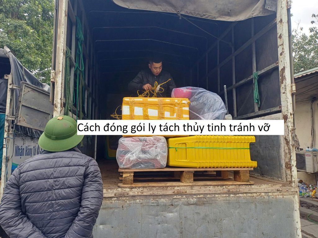 Cách đóng gói ly tách thủy tinh tránh vỡ