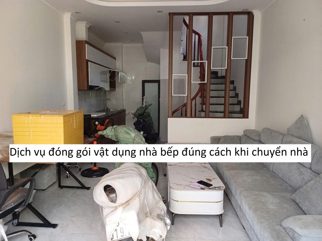 Dịch vụ đóng gói vật dụng nhà bếp đúng cách khi chuyển nhà