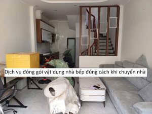 Dịch vụ đóng gói vật dụng nhà bếp đúng cách khi chuyển nhà