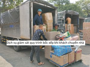 Dịch vụ giám sát quy trình bốc xếp khi khách chuyển nhà