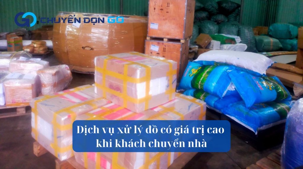 Dịch vụ xử lý đồ có giá trị cao khi khách chuyển nhà