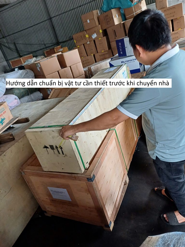 Hướng dẫn chuẩn bị vật tư cần thiết trước khi chuyển nhà