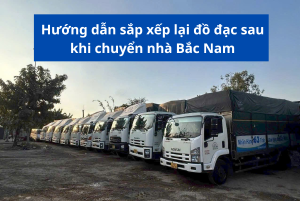 Hướng dẫn sắp xếp lại đồ đạc sau khi chuyển nhà Bắc Nam