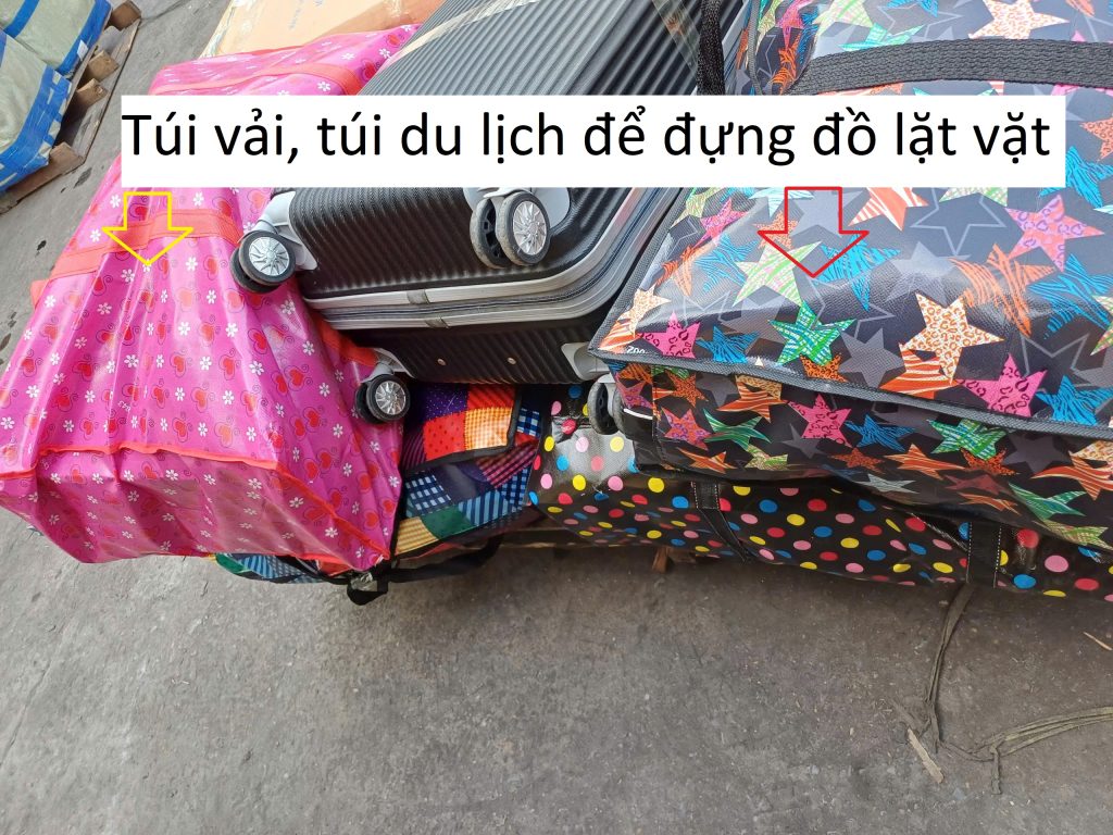 Túi vải, túi du lịch để đựng đồ lặt vặt