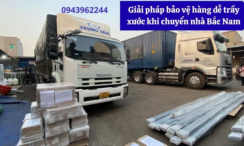 Giải pháp bảo vệ hàng dễ trầy xước khi chuyển nhà Bắc Nam