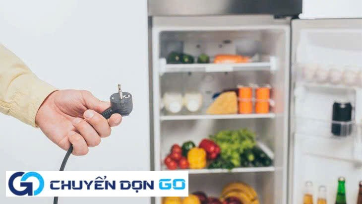 Lưu ý rút điện tử lạnh trước khi vận chuyển