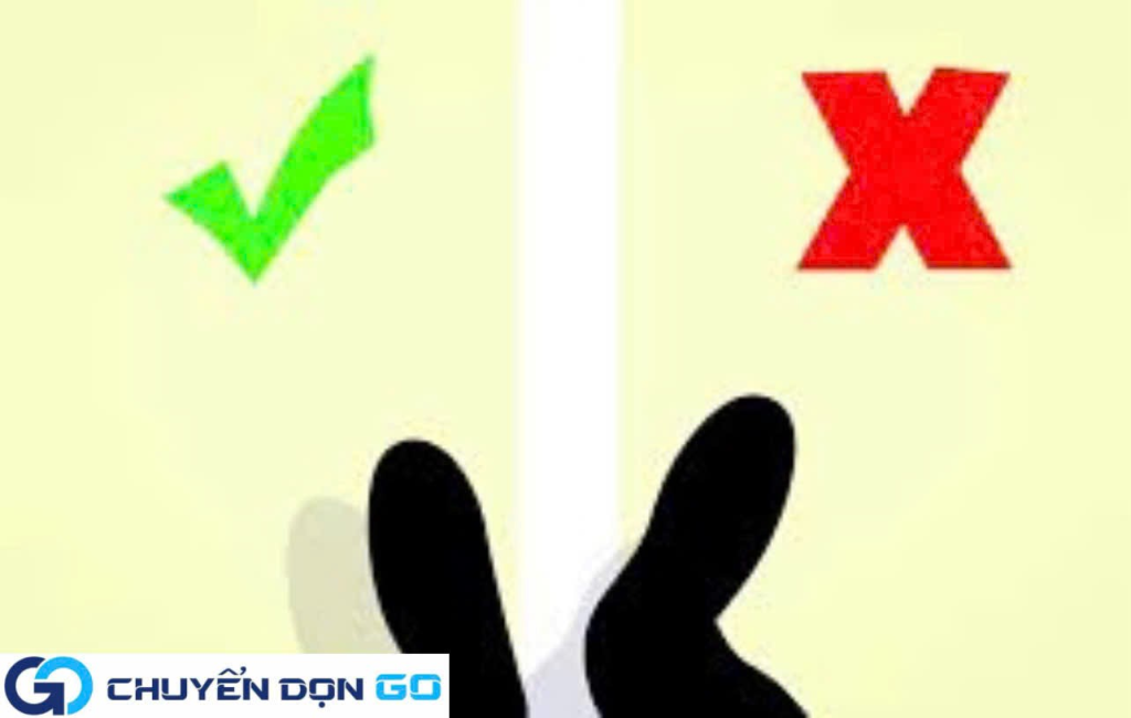 Những sai lầm khi chọn dịch vụ chuyển nhà