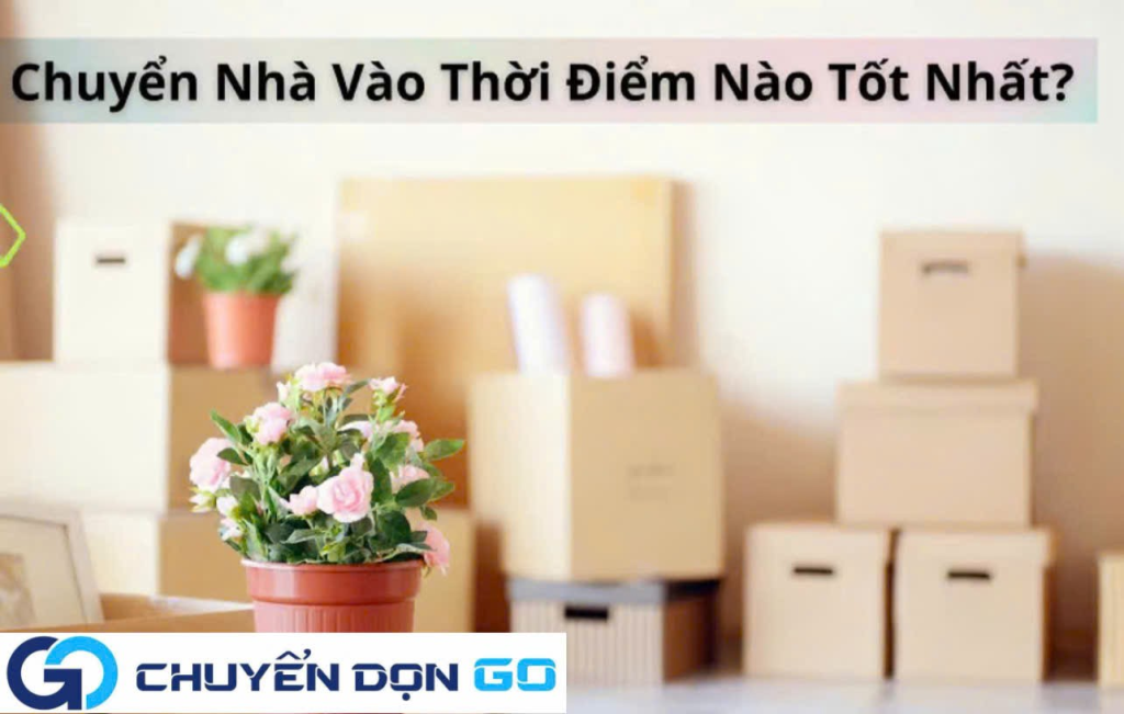 Thời điểm vàng để chuyển nhà