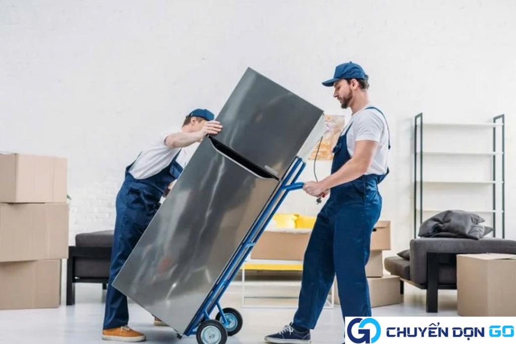 Cách nâng tủ lạnh đúng cách