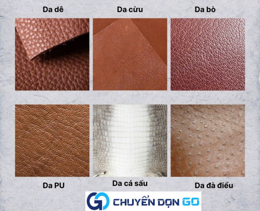 Phân loại đồ da trước khi đóng gói