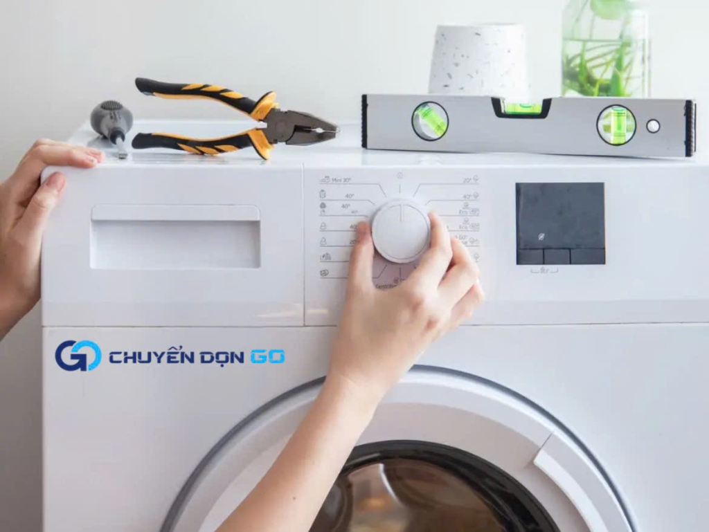 Hướng dẫn tháo lắp máy giặt trước khi chuyển nhà Bắc Nam