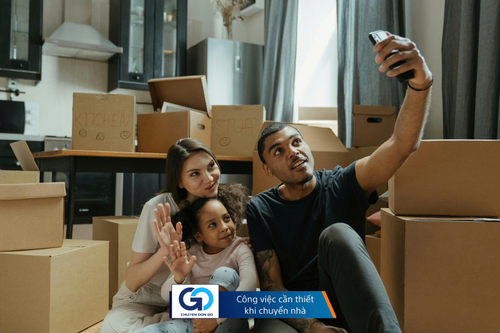 Công việc cần thiết khi chuyển nhà