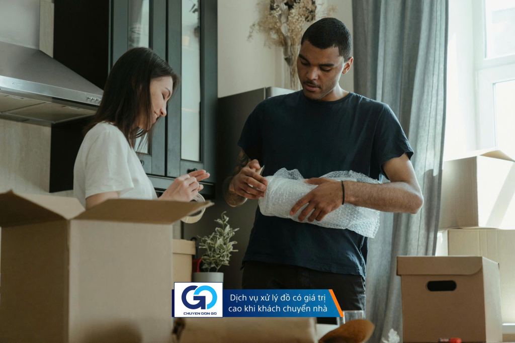 Dịch vụ xử lý đồ có giá trị cao khi khách chuyển nhà