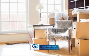 Dịch vụ bao bọc nội thất tránh trầy xước khi chuyển nhà