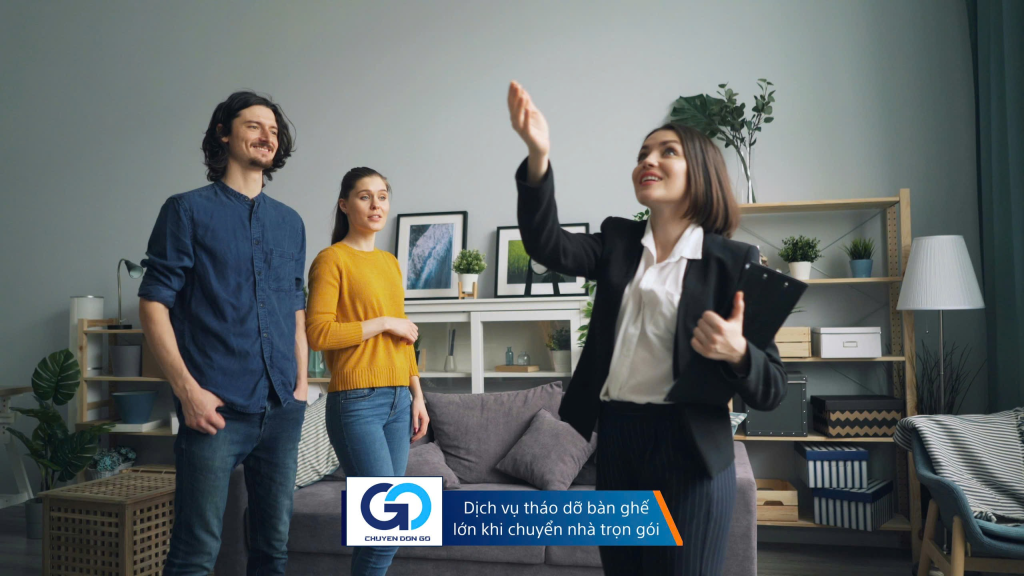 Dịch vụ tháo dỡ bàn ghế lớn khi chuyển nhà trọn gói