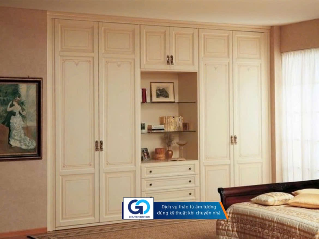 Dịch vụ tháo tủ âm tường đúng kỹ thuật khi chuyển nhà