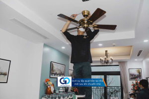 Dịch vụ lắp quạt trần tại nhà mới sau khi chuyển nhà