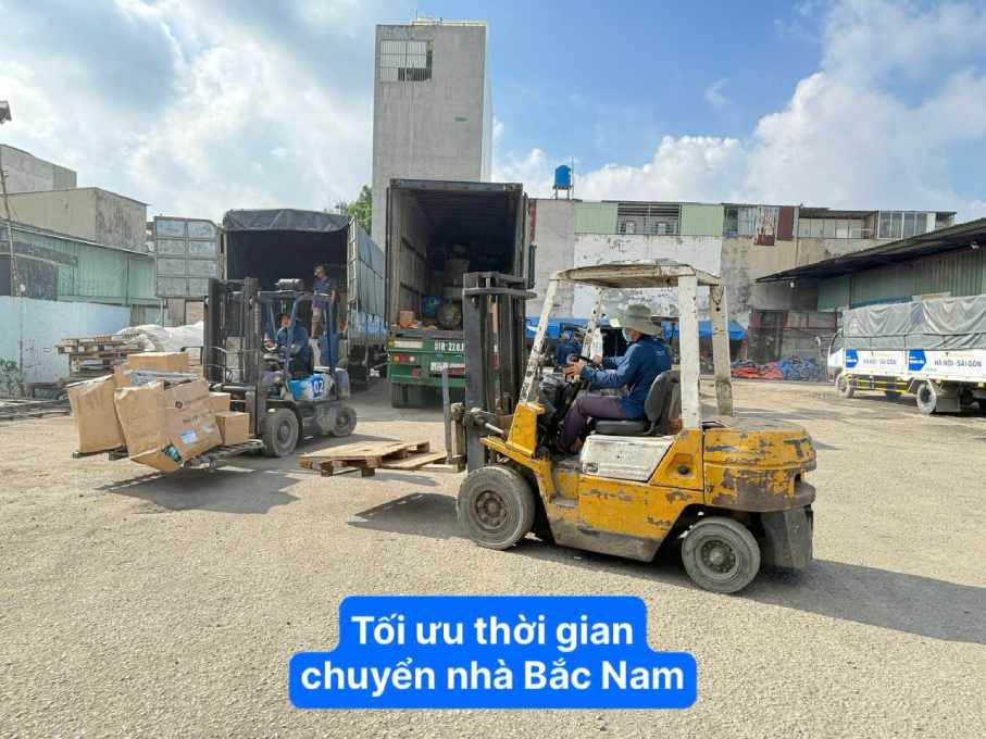 Tối ưu thời gian chuyển nhà Bắc Nam 