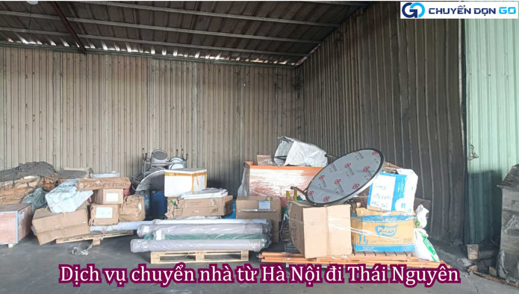 Dịch vụ chuyển nhà từ Hà Nội đi Thái Nguyên