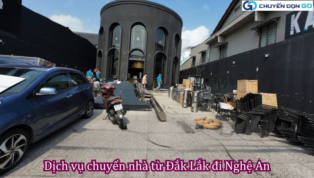 Dịch vụ chuyển nhà từ Đắk Lắk đi Nghệ An