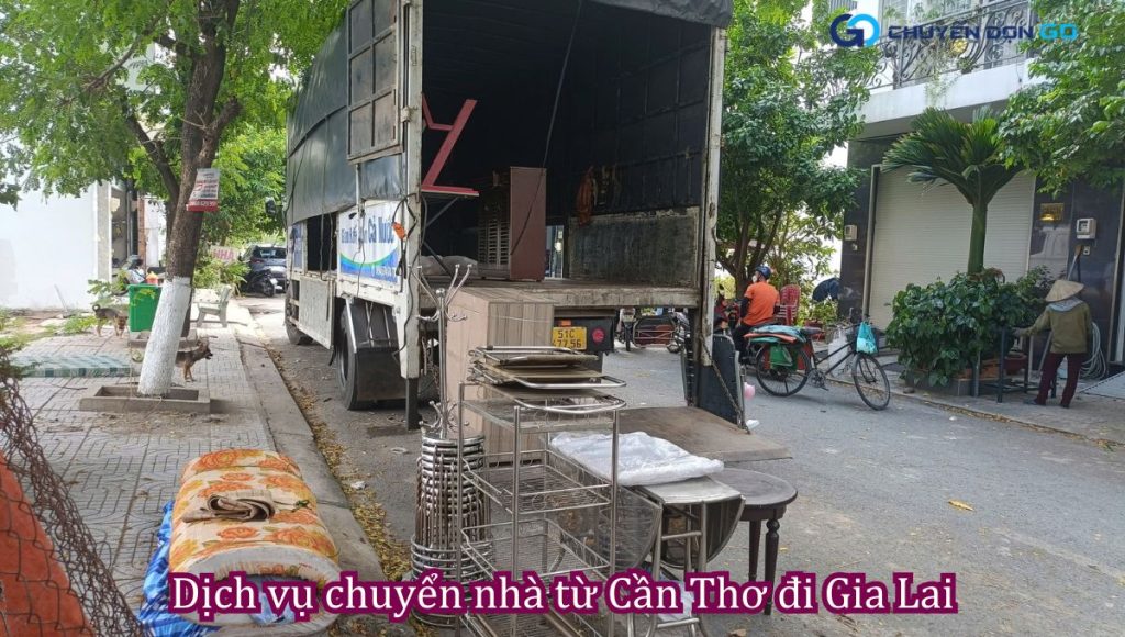 Dịch vụ chuyển nhà từ Cần Thơ đi Gia Lai