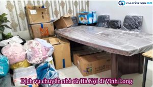 Dịch vụ chuyển nhà từ Hà Nội đi Vĩnh Long