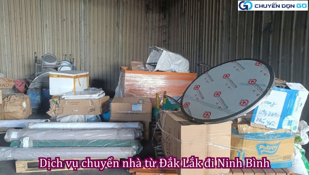 Dịch vụ chuyển nhà từ Đắk Lắk đi Ninh Bình