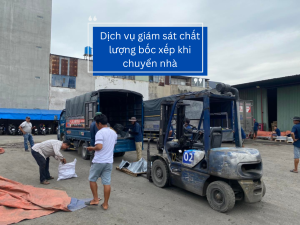 Dịch vụ giám sát chất lượng bốc xếp khi chuyển nhà