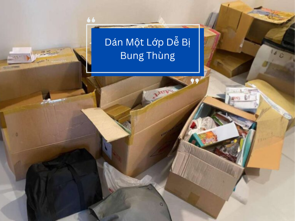 Dịch vụ dán băng keo chắc chắn cho thùng khi chuyển nhà