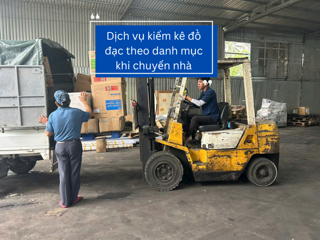 Dịch vụ kiểm kê đồ đạc theo danh mục khi chuyển nhà