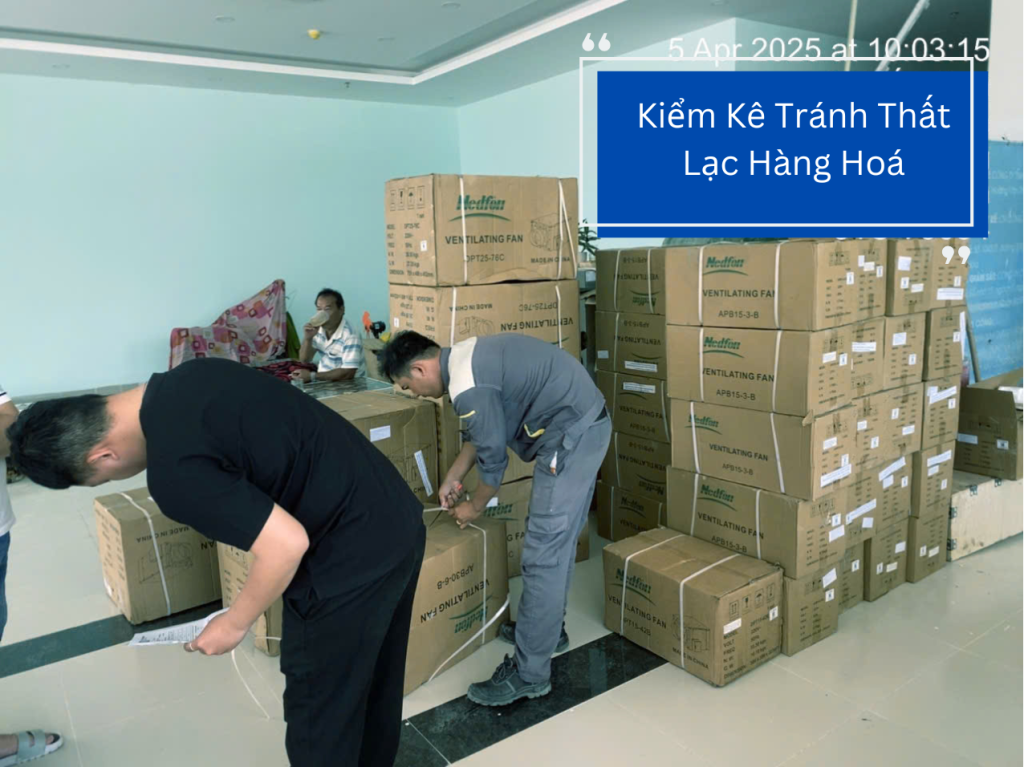 Dịch vụ kiểm kê đồ đạc theo danh mục khi chuyển nhà