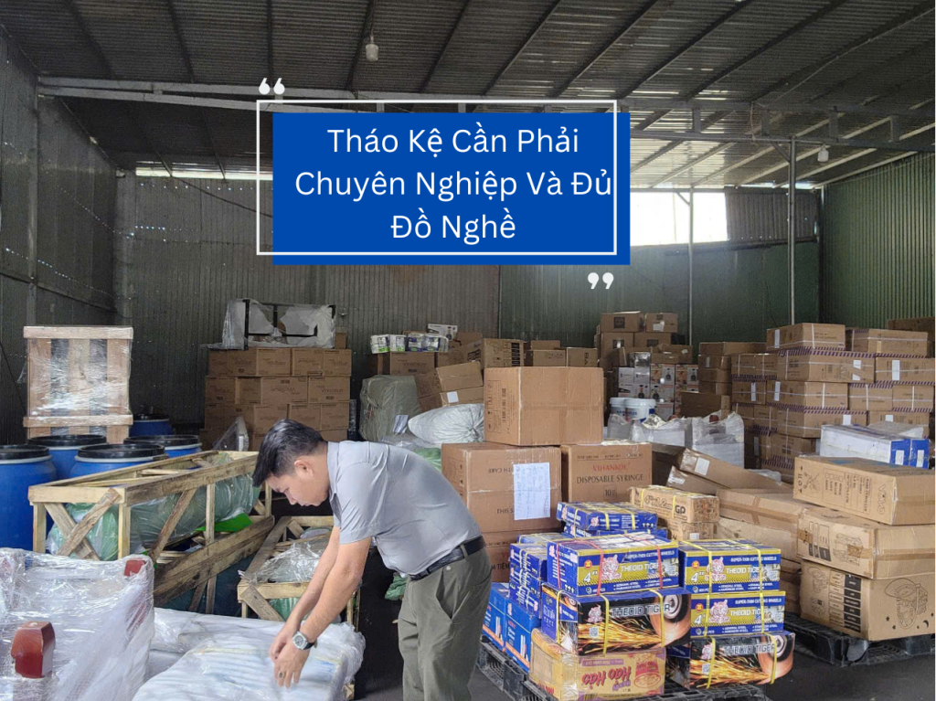 Dịch vụ tháo lắp kệ bếp inox khi khách chuyển nhà