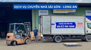 Dịch vụ chuyển nhà từ Sài Gòn đi Long An