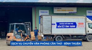 Dịch vụ chuyển văn phòng từ Cần Thơ đi Bình Thuận