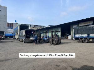 Dịch vụ chuyển nhà từ Cần Thơ đi Bạc Liêu