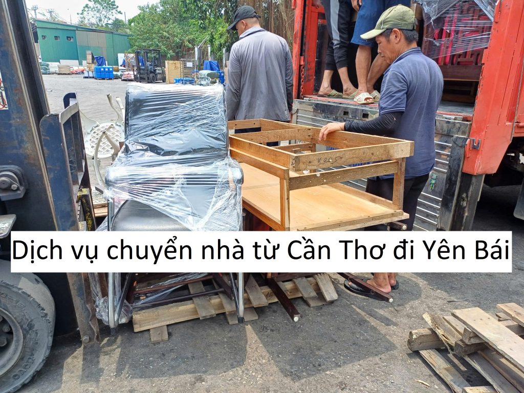 Dịch vụ chuyển nhà từ Cần Thơ đi Yên Bái