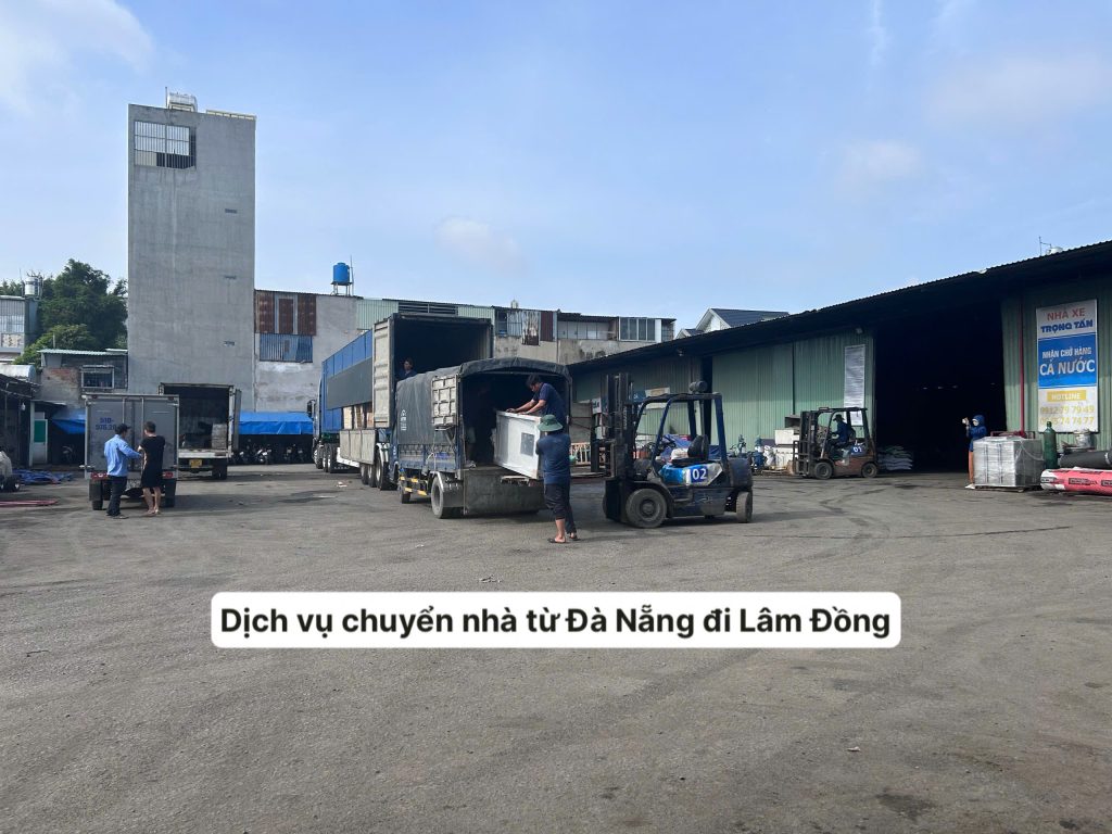 Dịch vụ chuyển nhà từ Đà Nẵng đi Lâm Đồng