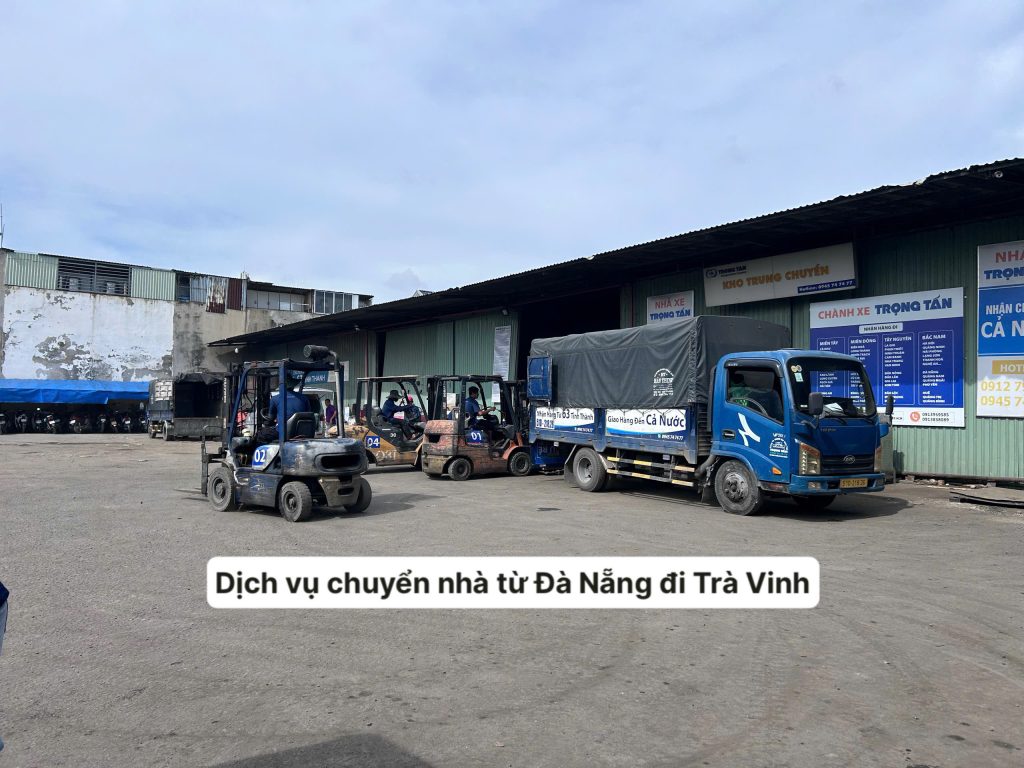 Dịch vụ chuyển nhà từ Đà Nẵng đi Trà Vinh