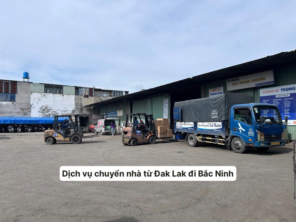 Dịch vụ chuyển nhà từ Đắk Lắk đi Bắc Ninh