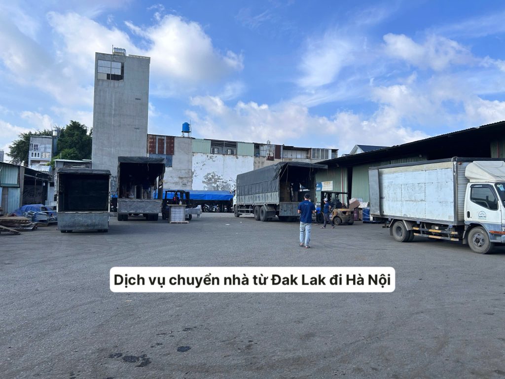 Dịch vụ chuyển nhà từ Đắk Lắk đi Hà Nội