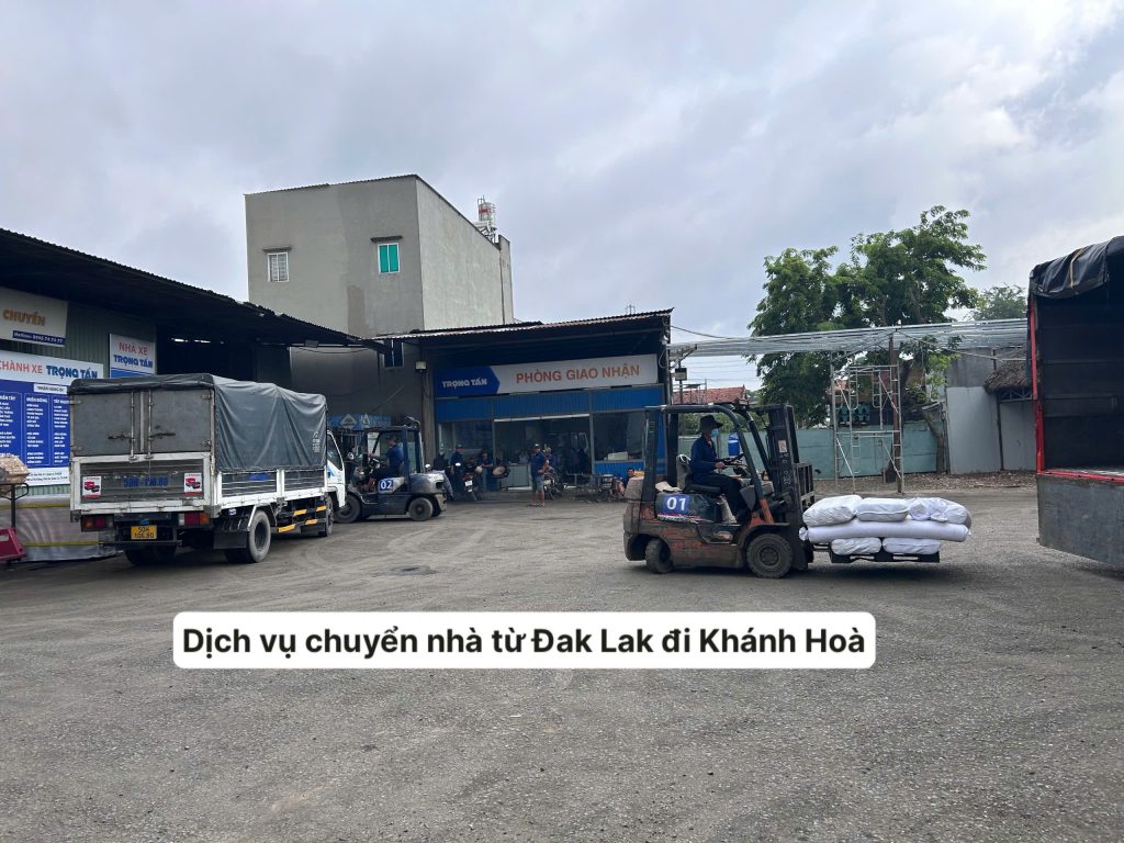 Dịch vụ chuyển nhà từ Đắk Lắk đi Khánh Hòa