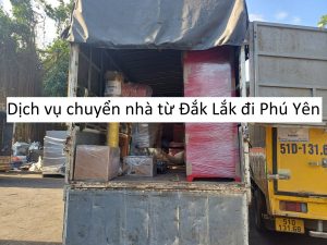 Dịch vụ chuyển nhà từ Đắk Lắk đi Phú Yên