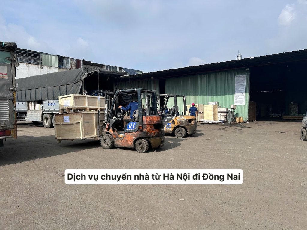 Dịch vụ chuyển nhà từ Hà Nội đi Đồng Nai