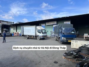 Dịch vụ chuyển nhà từ Hà Nội đi Đồng Tháp