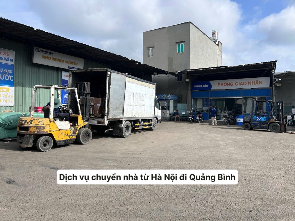 Dịch vụ chuyển nhà từ Hà Nội đi Quảng Bình
