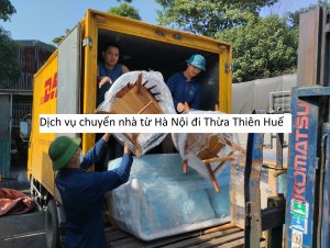 Dịch vụ chuyển nhà từ Hà Nội đi Thừa Thiên Huế