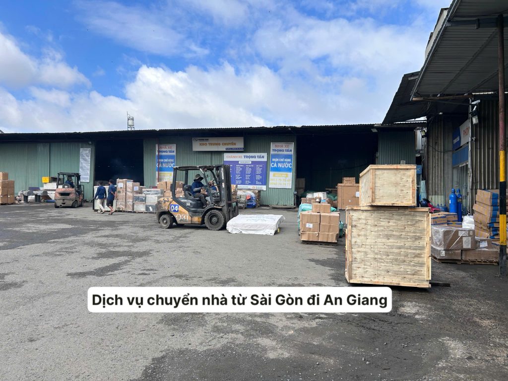 Dịch vụ chuyển nhà từ Sài Gòn đi An Giang