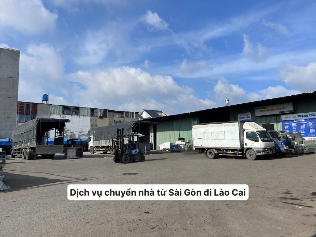 Dịch vụ chuyển nhà từ Sài Gòn đi Lào Cai